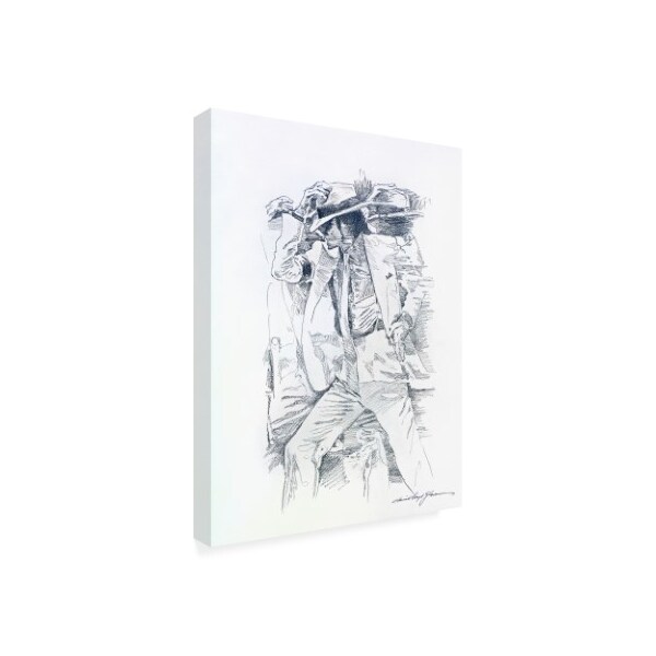 David Lloyd Glover 'Michael Smooth Criminal' Canvas Art,14x19
